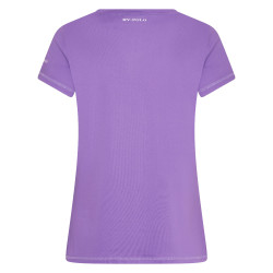 T-Shirt Favouritas Tech Kurzarm HV Polo Königslila