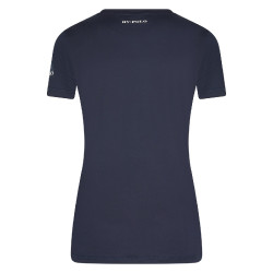 T-Shirt Favouritas Tech Kurzarm HV Polo Marineblau