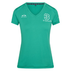 T-Shirt Favouritas Tech Kurzarm HV Polo Grüne Palm Gr&uuml;n
