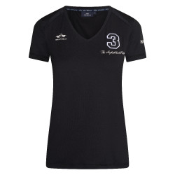 T-Shirt Favouritas Tech Kurzarm HV Polo Schwarz