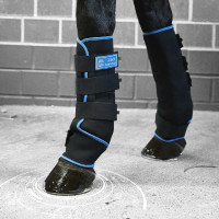 Ruhe-Gamaschen Eisstiefel Lami-Cell Schwarz / Blau Ruhe-Gamaschen Eisstiefel Lami-Cell Schwarz / Blau