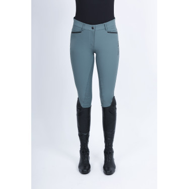 Reithose Imperial Riding El Capone High Waist FullGrip Dunkler Salbei Blau