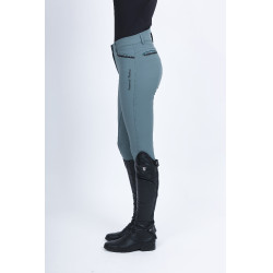 Reithose Imperial Riding El Capone High Waist FullGrip Dunkler Salbei Blau