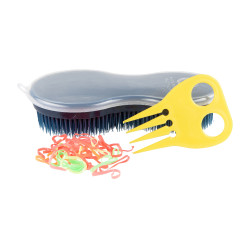 Perfektionsbürste mit elastischen Mähnen Imperial Riding Marineblau
