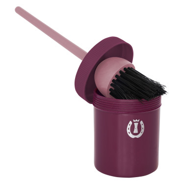 Fettpinsel für Hufe mit Topf Imperial Riding Schwarze Blume Fettpinsel für Hufe mit Topf Imperial Riding Schwarze Blume