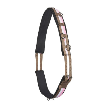 Arbeitslonge Nylon Imperial Riding Deluxe Extra Capp. / weiß Rosa