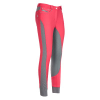 Reithose Euro-Star Laureta FullGrip Damen Litschi
