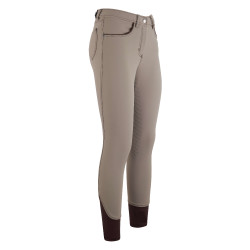 Reithose Easy Rider Xantippe FullGrip AC Damen Treibholz Beige