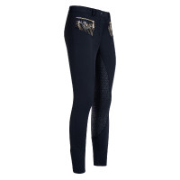 Reithose Euro-Star Coco Glam FullGrip Damen Marineblau