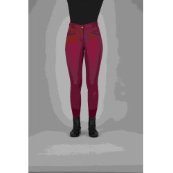 Reithose Easy Rider Sera FullGrip Pflaume Lila