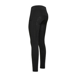 Reitleggings Easy Rider Dietse FullGrip Damen Schwarz Reitleggings Easy Rider Dietse FullGrip Damen Schwarz