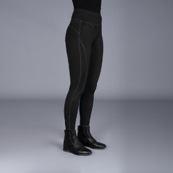 Reitleggings Easy Rider Dietse FullGrip Damen Schwarz Reitleggings Easy Rider Dietse FullGrip Damen Schwarz