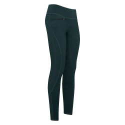 Reitleggings Easy Rider Dietse FullGrip Damen Blaugrün Gr&uuml;n