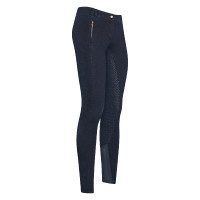 Pantalon d'équitation Euro-Star Slim Shape Denim FullGrip Dark blue denim