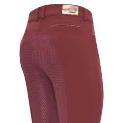 Reithose Euro-Star Arielle Fashion FullGrip Zinfadel Bordeaux