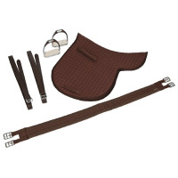 Sattelset Haflinger 17,5" Braun Sattelset Haflinger 17,5" Braun