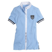 Wettkampf-Poloshirt Euro-Star Brigitte Himmel Blau Wettkampf-Poloshirt Euro-Star Brigitte Himmel Blau