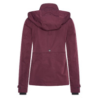 Jacke Euro-Star Luna Dunkle Beere Rot