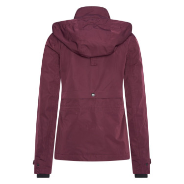 Jacke Euro-Star Luna Dunkle Beere Rot
