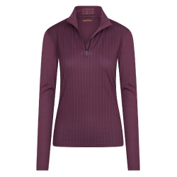 Top-UV-Euro-Star-Sohle Dunkle Beere Rot