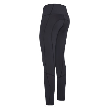 Reitleggings Euro-Star Breez Summer FullGrip Schwarz