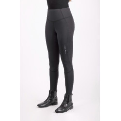 Reitleggings Euro-Star Breez Summer FullGrip Schwarz