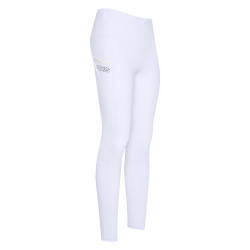 Legging d'équitation Euro-Star Breez Summer FullGrip Blanc