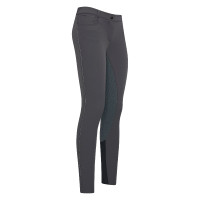Reithose Euro-Star Indigo Diam. Softshell FullGrip Periskop Grau