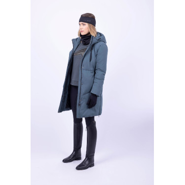 Jacke Euro-Star Lavar Dunkle Kastanie Blau
