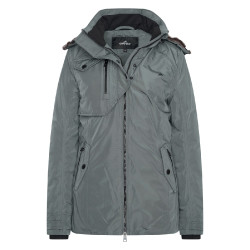 Parka Jacke Euro-Star Lajana Dunkle Kastanie Blau