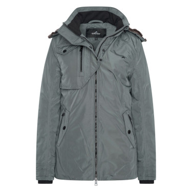 Parka Jacke Euro-Star Lajana Dunkle Kastanie Blau