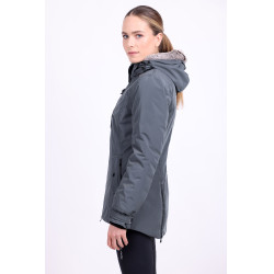 Parka Jacke Euro-Star Lajana Dunkle Kastanie Blau