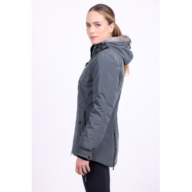 Parka Jacke Euro-Star Lajana Dunkle Kastanie Blau