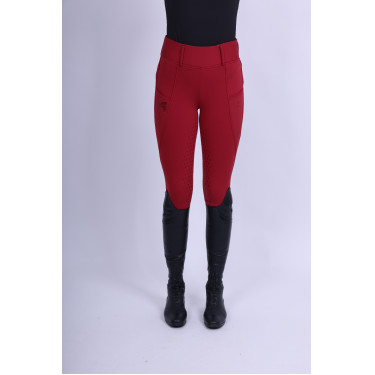 Reitleggings Easy Rider Don FullGrip Granatapfel Rot Reitleggings Easy Rider Don FullGrip Granatapfel Rot