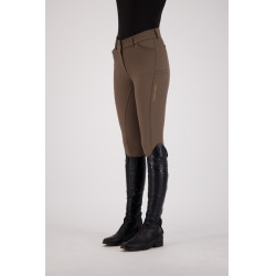 Reithose Euro-Star Arista Fashion dia. FullGrip Schokostückchen Braun Reithose Euro-Star Arista Fashion dia. FullGrip Schokostückchen Braun