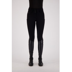 Reithose Euro-Star Amare FullGrip Schwarz