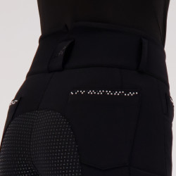 Reithose Euro-Star Amare FullGrip Schwarz