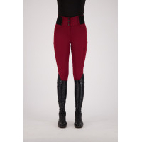 Reitleggings Euro-Star Athletic leanline FullGrip Granatapfel Rot