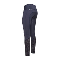 Reitleggings Euro-Star Breez Fashion FullGrip Sommer Marineblau