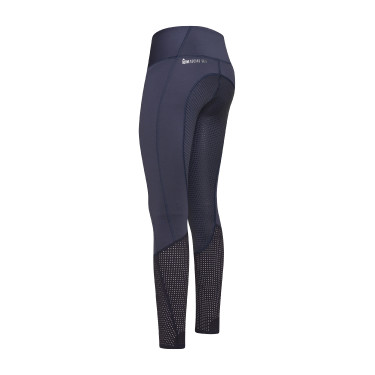 Reitleggings Euro-Star Breez Fashion FullGrip Sommer Marineblau