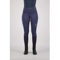 Reitleggings Euro-Star Breez Fashion FullGrip Sommer Marineblau