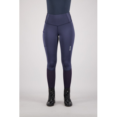 Reitleggings Euro-Star Breez Fashion FullGrip Sommer Marineblau