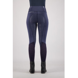 Reitleggings Euro-Star Breez Fashion FullGrip Sommer Marineblau