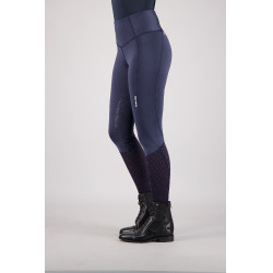Reitleggings Euro-Star Breez Fashion FullGrip Sommer Marineblau