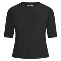 Wettkampf-Poloshirt Mesh Euro-Star Flying Flexible Schwarz