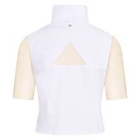 Wettkampf-Crop-Top Euro-Star Flying Fearless Weiß Weiß Wettkampf-Crop-Top Euro-Star Flying Fearless Weiß Weiß