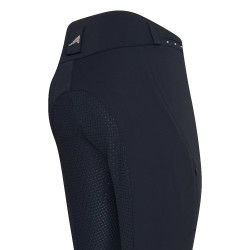 Reithose Euro-star Equitation Queen Diamond FullGrip Sommer Marineblau