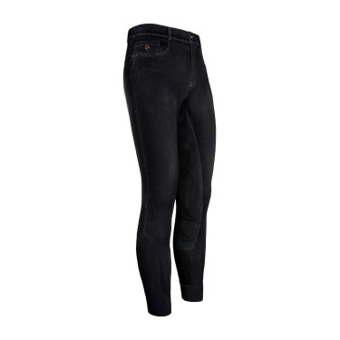 Reithose Euro-Star Henry Full Herren Schwarz