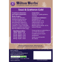 Souci et Gratteron Gold Hilton Herbs