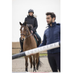 Softshell Equithème Chris Marineblau